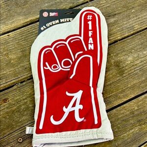 Alabama Crimson Tide #1 Fan Oven Mitt - Red